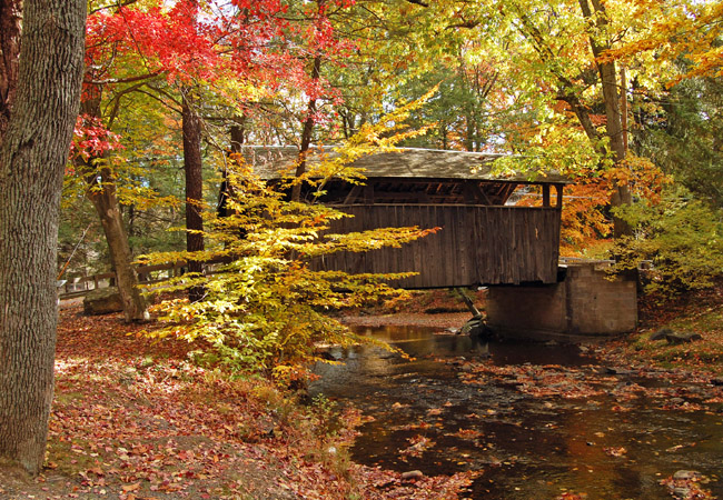 Knoebels Covered Bridge - Elysburg, PA